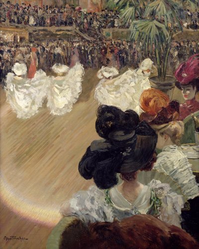 Quadrille im Bal Tabarin von Abel Truchet